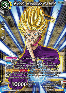 SS Caulifla, Determination of a Friend