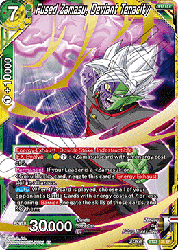 Fused Zamasu, Deviant Tenacity