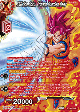 SSG Son Goku, Crimson Guardian Deity