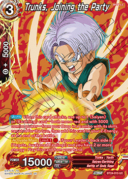 Trunks, Joining the Party