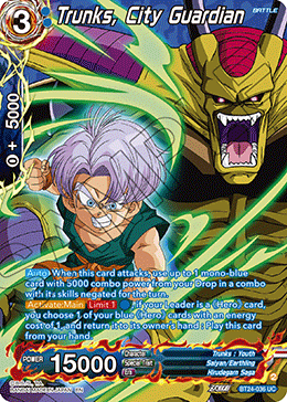 Trunks, City Guardian