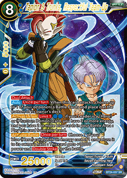 Tapion & Trunks, Respectful Team-Up