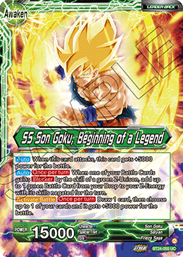 SS Son Goku, Beginning of a Legend