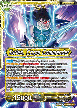 Turles, Corps Commander