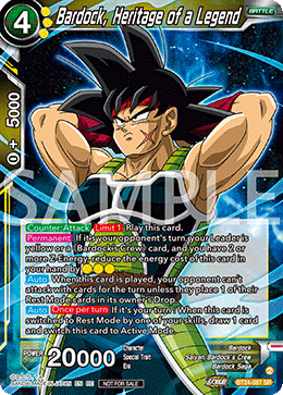 Bardock, Heritage of a Legend
