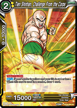 Tien Shinhan, Challenge From the Corps