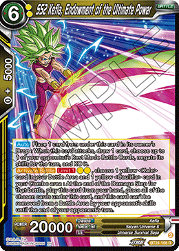 SS2 Kefla, Endowment of the Ultimate Power