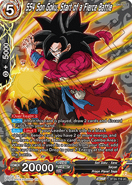 SS4 Son Goku, Start of a Fierce Battle