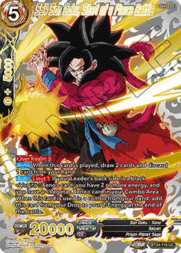 SS4 Son Goku, Start of a Fierce Battle