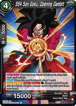 SS4 Son Goku, Opening Gambit