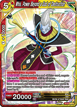 Whis, Power Beyond a God of Destruction