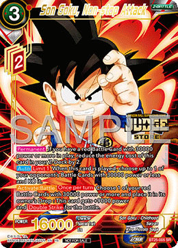 Son Goku, Non-stop Attack