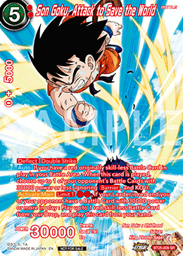 Son Goku, Attack to Save the World