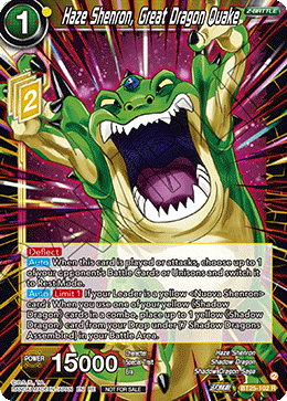 Haze Shenron, Great Dragon Quake