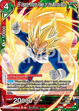 SS Vegeta, Innate Power of the Warrior Race