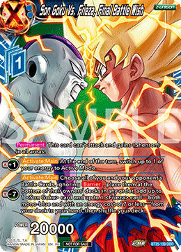 Son Goku Vs. Frieza, Final Battle Wish