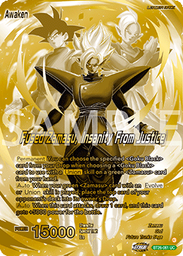 Fused Zamasu, Insanity From Justice