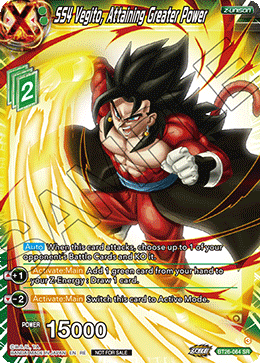 SS4 Vegito, Attaining Greater Power