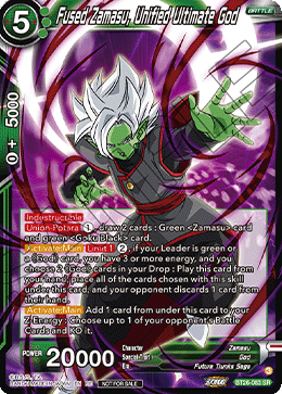 Fused Zamasu, Unified Ultimate God