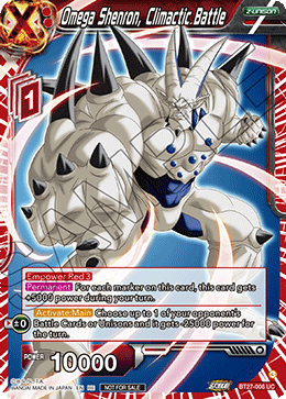 Omega Shenron, Climactic Battle