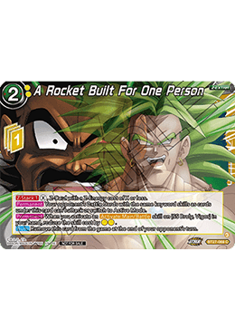 A Rocket Built For One Person
