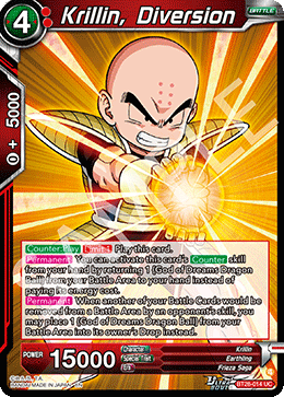 Krillin, Diversion