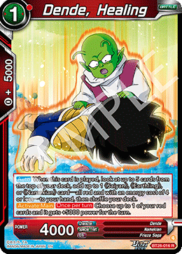 Dende, Healing