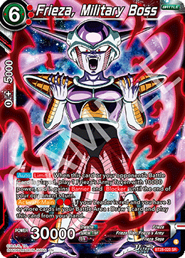 Frieza, Military Boss