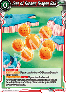 God of Dreams Dragon Ball