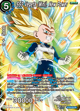 SS3 Vegeta (Mini), New Power