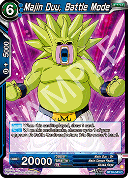 Majin Duu, Battle Mode