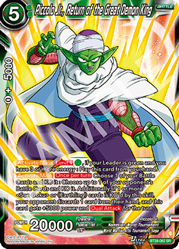 Piccolo Jr., Return of the Great Demon King