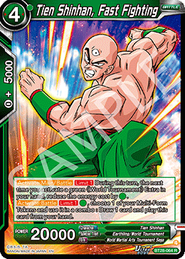 Tien Shinhan, Fast Fighting