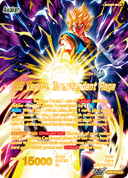 SS Vegito, Transcendent Rage