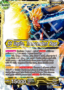 SS Vegito, Transcendent Rage