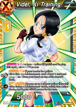 Videl, Ki Training