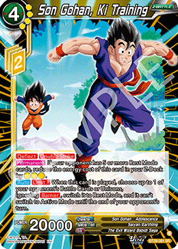 Son Gohan, Ki Training