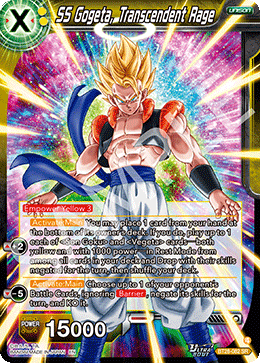 SS Gogeta, Transcendent Rage