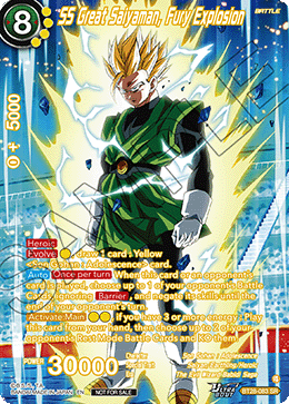 SS Great Saiyaman, Fury Explosion