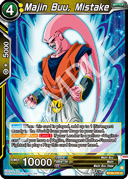 Majin Buu, Mistake