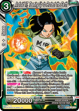 Android 17, Teaming Up to Protect the Earth