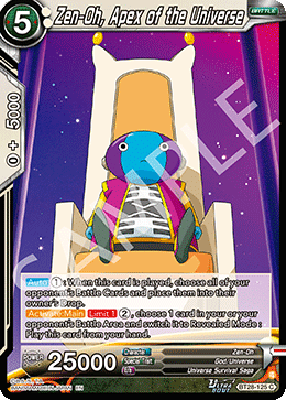 Zen-Oh, Apex of the Universe