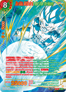 Son Goku, Battle for the Best Under the Heavens