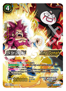 SS4 Son Goku (Mini) VS King Gomah