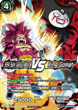 SS4 Son Goku (Mini) VS King Gomah