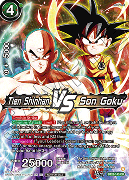 Tien Shinhan VS Son Goku