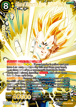 Prince of Destruction Vegeta, Prideful Psyche