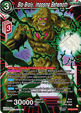 Bio-Broly, Imposing Behemoth