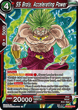 SS Broly, Accelerating Power