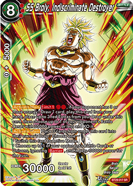 SS Broly, Indiscriminate Destroyer